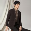 【高端系列】柒牌休闲西服男士2024秋季新款含莫代尔提花西装外套	127C70760 商品缩略图1