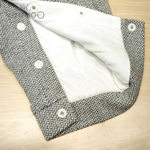 英氏-童衣类（冬）G3英针长蛤花灰石66CM 商品图1