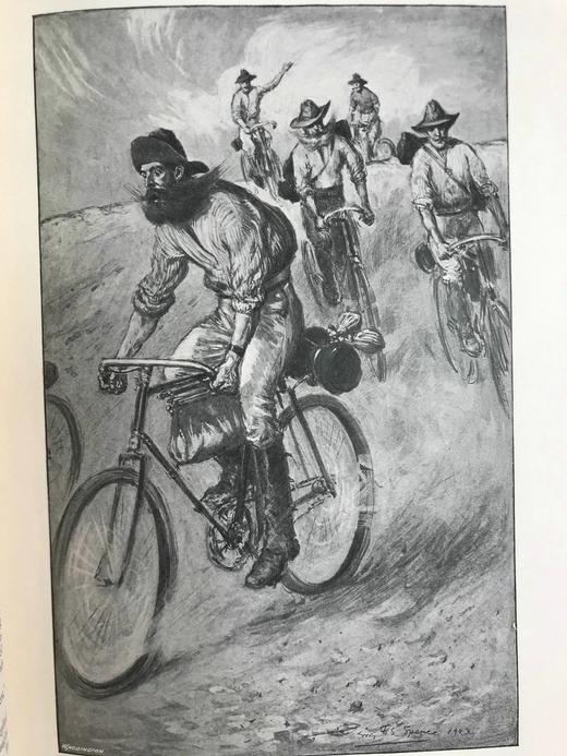 1903年5~12月 帕尔玛杂志 数百幅插图 真皮精装18开 商品图12