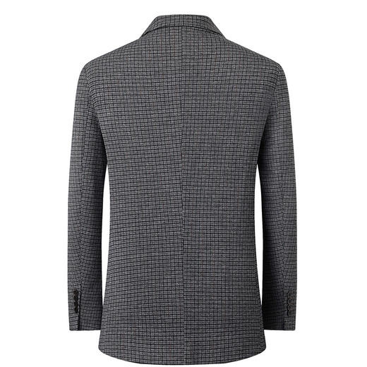 【新款DDS】大依优型大码男装两粒扣西服外套休闲商务加肥加大上衣男士正装潮 商品图1