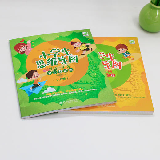 小学生思维导图：受益一生的学习力训练（上下册） 沈红亮 著 北京大学出版社 商品图2