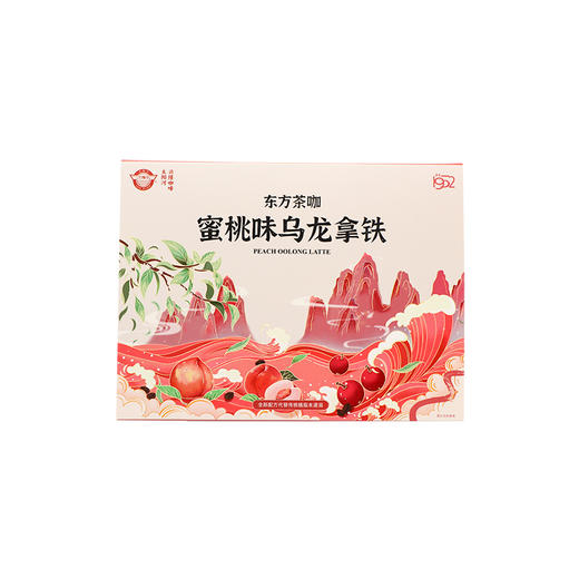 蜜桃乌龙茶咖拿铁固体饮料360g/盒 商品图0