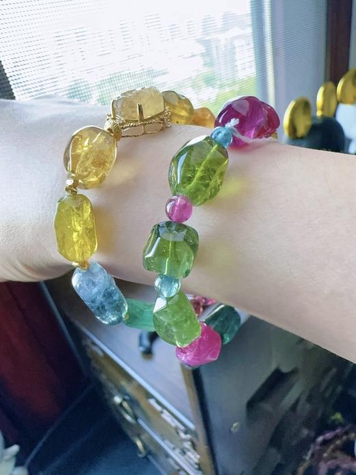 37.32g 原石碧玺手链 商品图7