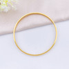 【限时克减150元】足金无氰超轻5D硬金空心固口手镯素圈光圈四方固口手镯（面宽约2.7-3.1mm，厚约1.7mm)(AR5DSZ00019)（预售产品下单后不退款不退货不换货不补差价） 商品缩略图1