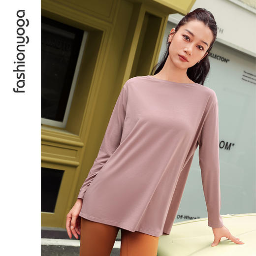 F14391开衩宽松休闲外搭 商品图13