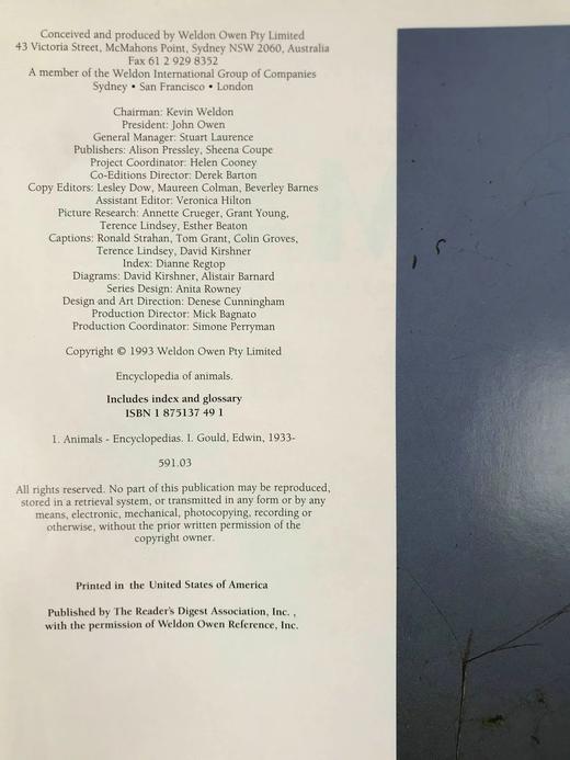 动物百科全书 千余幅彩色插图 精装大16开 商品图4