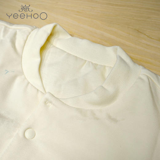 英氏-内衣类（秋）G3叠夹棉黄襟蛤,睡莲黄,80CM 商品图3