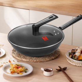 康巴赫-钛有福不粘炒锅 LPB-C32YF-32cm 家用炒锅 