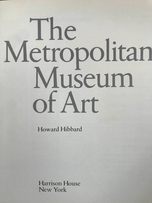 大都会博物馆艺术图集（1986） 608幅彩色442幅黑白插图 精装16开 商品图3