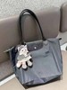 LONGCHAMP珑骧 龙骧中号长柄饺子包托特包单肩女包 黑色 白 水泥灰 海军蓝 商品缩略图3