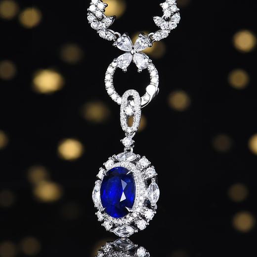 2.68ct 3.03g 蓝宝石吊坠 商品图3