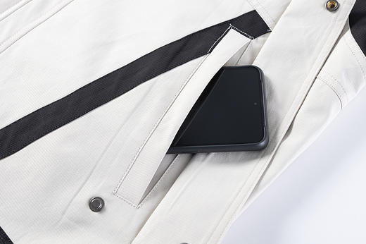 【实体店同款】【新款DPX】大依优型大码男装连帽夹克加肥加大休闲夹克胖子宽松外套上衣户外 商品图5