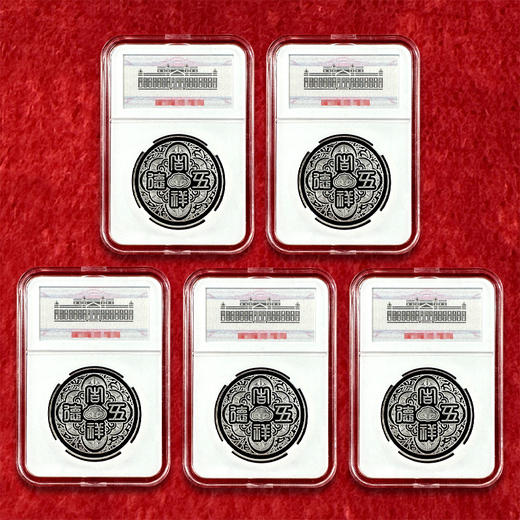 【上海造币】鸡年彩色银章  一套5枚 每枚含纯银5克 共25克 单独封装 商品图1