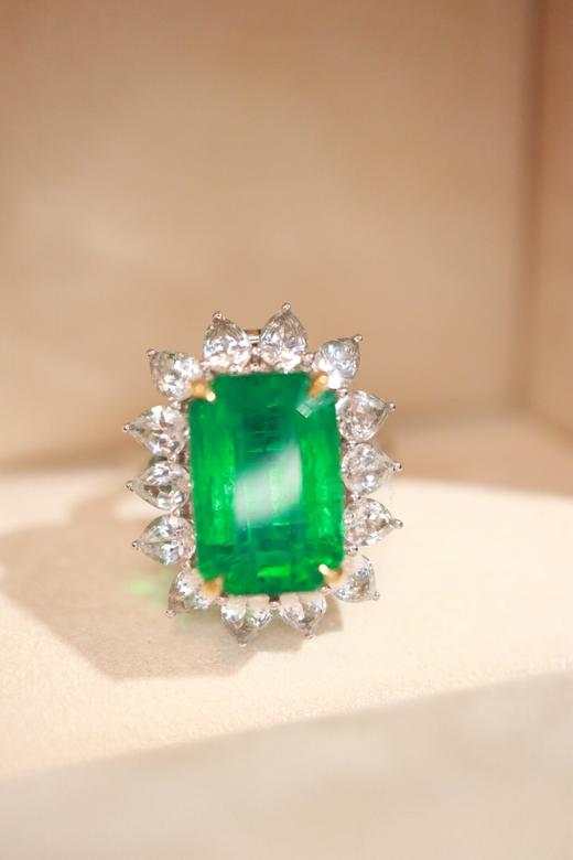6.17ct 祖母绿戒指吊坠 商品图6