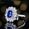 2.09ct 6.64g 蓝宝石戒指吊坠 商品缩略图1