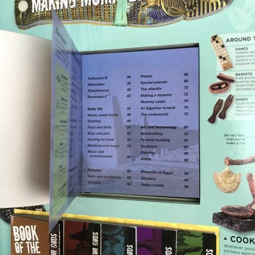 好有趣的组合书！埃及的秘密 配大量彩色插图 精装大16开 商品图7