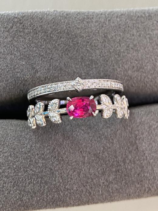 0.67ct 5.256g 红宝石排戒 商品图1