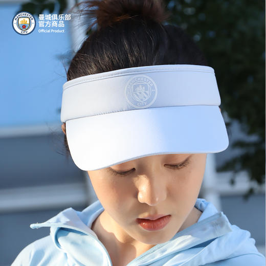 【官方正版】曼城俱乐部 | 空顶遮阳帽球迷蓝色队徽款可调节 商品图3