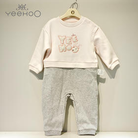 英氏-童衣类（冬）D0英针长蛤 花粉色 59CM