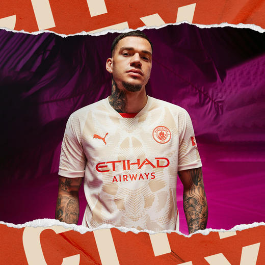 小李子PUMA彪马24-25赛季曼城客场球迷版球衣短袖成人男77510738 商品图1