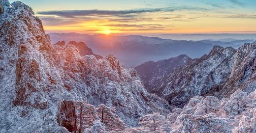 黄山雾凇、雪松、云海、日出日落、徽派宏村六天摄影团 商品图4