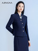 【商场同款】阿菁娜2024秋季新款偏门襟收腰通勤外套A29Q107065 商品缩略图0