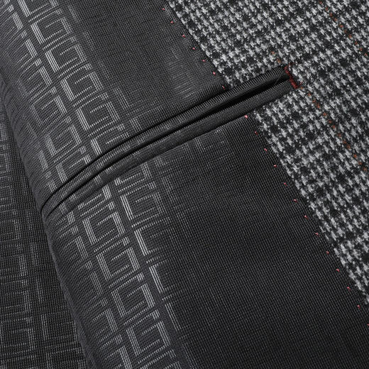 【新款DDS】大依优型大码男装两粒扣西服外套休闲商务加肥加大上衣男士正装潮 商品图7