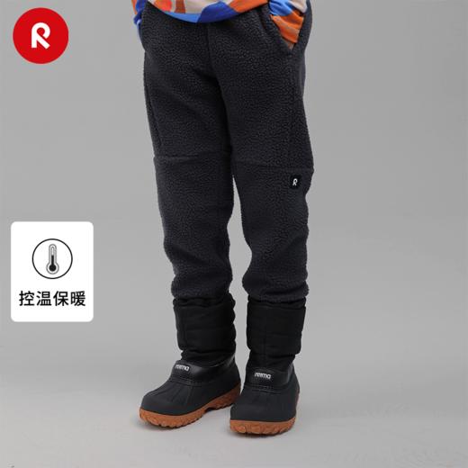 芬兰reima2024年秋冬新款男女儿童中童拒水防风保暖运动软壳长裤 商品图0
