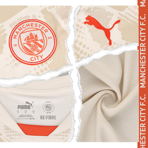 小李子PUMA彪马24-25赛季曼城客场球迷版球衣短袖成人男77510738 商品图2