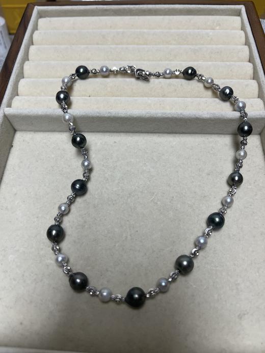 大溪地真多麻拼接项链 商品图0