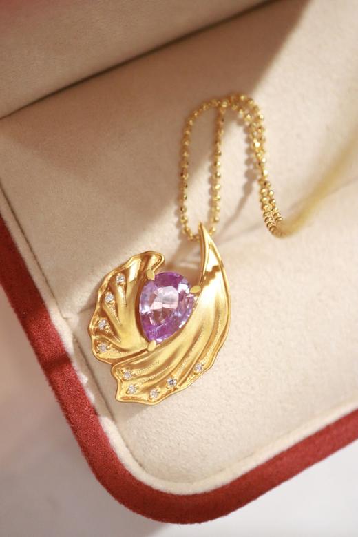 1.33ct 蓝宝石吊坠 商品图4