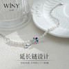 Winy925纯银川野花朵手链送女友闺蜜节日生日礼物 商品缩略图3