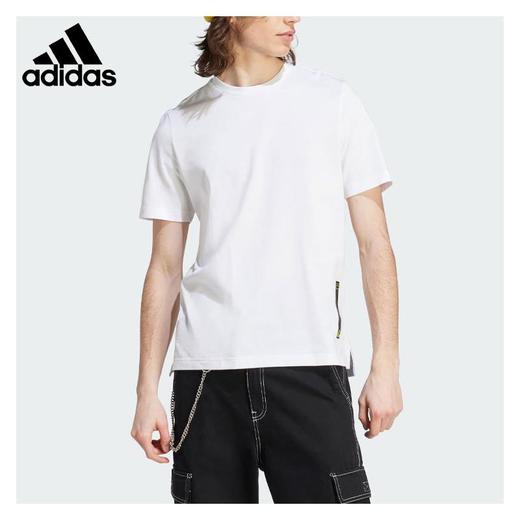 5折【自营】adidas/阿迪达斯  男短袖运动服透气休闲圆领T恤 II3478 商品图1