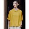 GYH 8563T恤翻领小众独特别致上衣设计感减龄 商品缩略图3