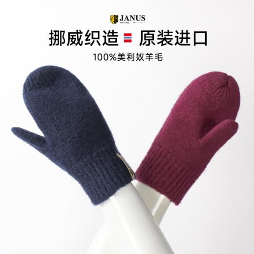 JANUS 儿童羊毛五指/连指手套 商品图3