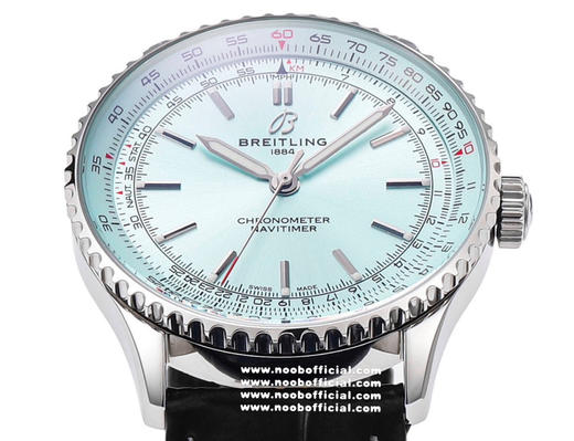 NOOBMaker出品   必属精品‼️正品原版开模‼️搭配专柜正品一致的904进口精钢➕百年灵 BREITLING 航空计时1系列 到货！！！又一枚航天飞行员腕表由此诞生！完美无破绽➕目前最高版本的 商品图4