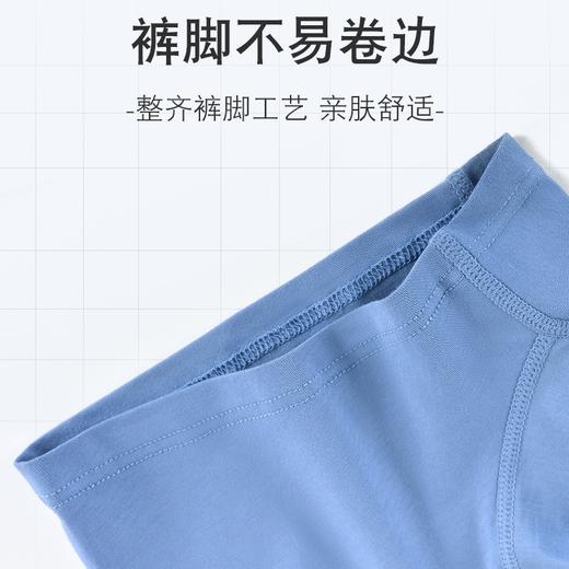 【柔软舒适5条装】男士经典莫代尔棉javascript:;内裤（4-810） 商品图10
