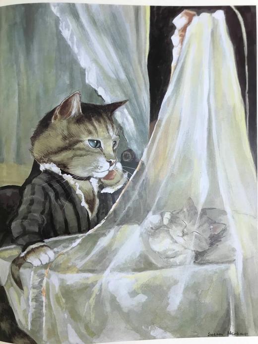 猫咪版印象派画集 31幅彩色插图 精装大16开 商品图11
