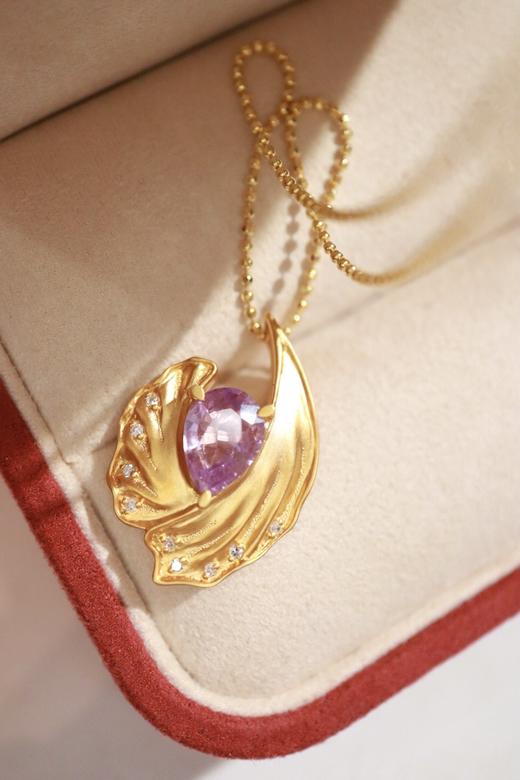 1.33ct 蓝宝石吊坠 商品图5