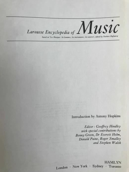 拉鲁斯音乐百科全书（1974） 700余幅插图 精装大16开 商品图3
