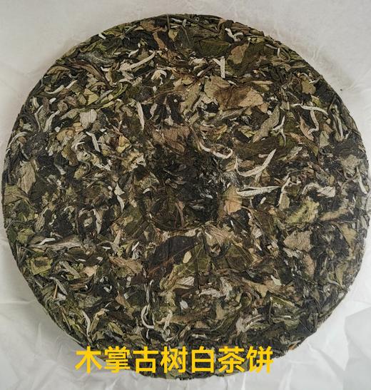 木掌古树白茶礼盒装 单饼 赠茶针 商品图0