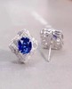 1.6ct 蓝宝石耳钉 商品缩略图2