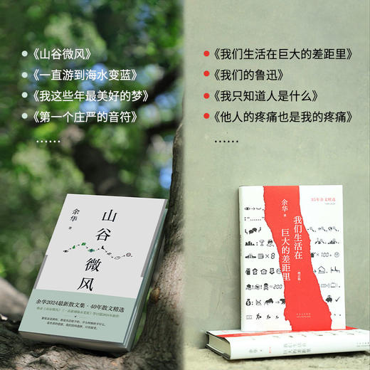 余华《山谷微风》+《我们生活在巨大的差距里》（增订版） 商品图0