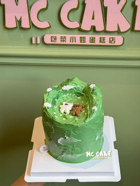 自由小岛躺平线条小狗（重色素）