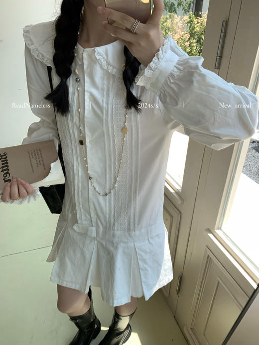 Read Nameless /韩国娃娃衬衫裙 商品图13
