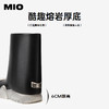 MIO米奥撞色设计时尚百搭圆头烟筒靴显瘦中筒靴女M245733163 商品缩略图4