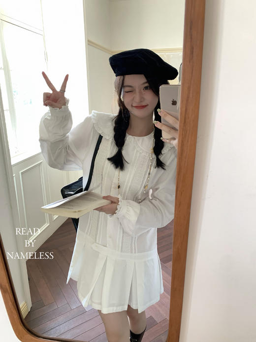 Read Nameless /韩国娃娃衬衫裙 商品图12