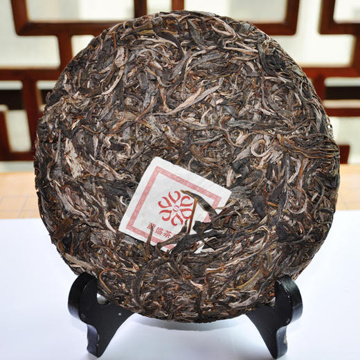 葳盛茶业十周年纪念饼2010年中国普洱大叶青饼普洱茶生茶400g 商品图3