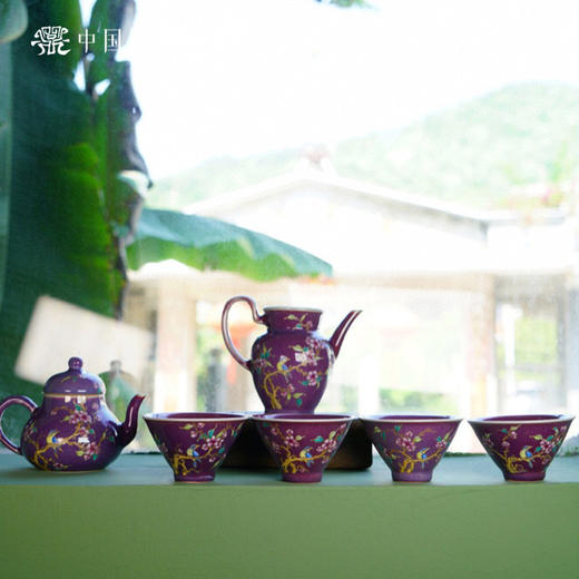 问鼎钧瓷花鸟共栖套组 商品图4