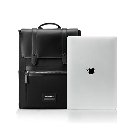 【自营】新秀丽（Samsonite）CHIRON系列双肩包抗菌背包翻盖设计商务旅行通勤包  NU4*09011 商品图11